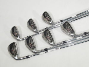 -LH- TAYLOR MADE BURNER 2.0 HIGH POLISH IRONS (4-PW) - Steel REGULAR Flex