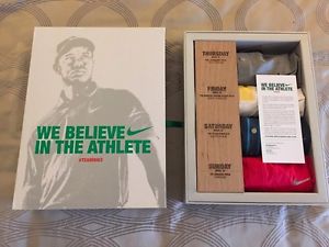 2013 MASTERS NIKE GOLF TIGER WOODS APPAREL PROMO BOX, RARE COLLECTOR'S ITEM!!