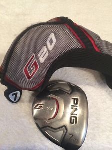 **VGC** Ping G20 7 Wood TFC 169F Graphite Regular + HC