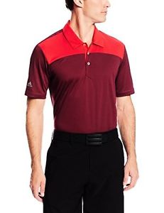 adidas Golf Men's Climachill Shoulder Print Polo - Choose SZ/Color