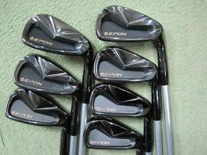 [USED] EPON GOLF JAPAN PERSONAL 3 IRON SET #4-9,P (7clubs) MCI 90 Stiff