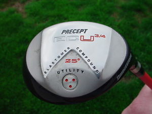 *RARE 25° 3/4 Precept Bridgestone Hybrid Utility Regular Flex Mitsubishi Shaft*