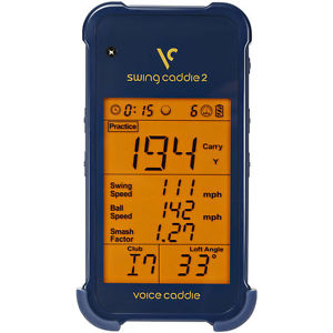 Voice Caddie Sc200 Pro Swing Caddie Portable Launch Monitor Navy