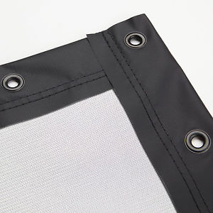 (2.39:1 | 22 x 9.5 Foot) Carl's Preferred Golf Impact Screen w/Finished Edges