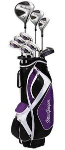 *2017* MACGREGOR CG1900X LADIES LEFT/HANDED  PACKAGE KIT (CART BAG) ALL GRAPHITE