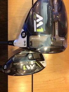 ~NEW~ 2017 Taylormade M1 (9.5*) Driver AND M1 #3 Rescue (19*) STIFF Flex