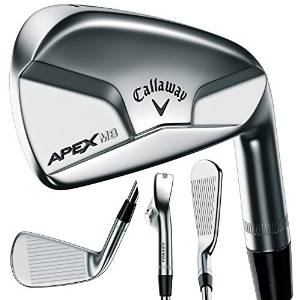 Callaway Apex MB Irons 3-PW KBS Tour-V 110 Stiff New