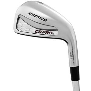 Tour Edge Exotics CB Pro-H Steel Iron Set - 3-PW - KBS Tour Shaft Regular Flex - Right Hand