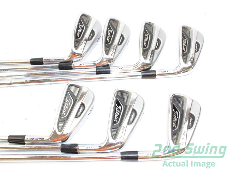 Titleist 712 AP2 Iron Set 4-PW Steel Stiff Right 38.5 in