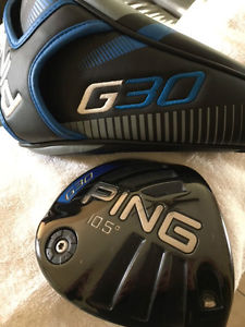 *GOOD* PING G30 10.5* + PING TFC80 D LADIES LITE FLEX GRAPHITE & HEAD COVER