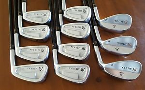 *MINT 9/10* MIURA CB501 3-PW-51-55-59 (11 pc) Set, KBS Custom Black Pearl Shafts