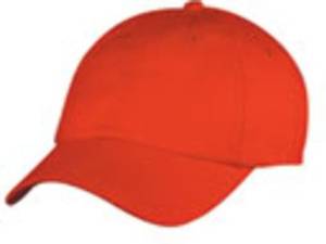 DDI 1474392 Light Weight Brushed Cotton Cap - Red Case Of 144