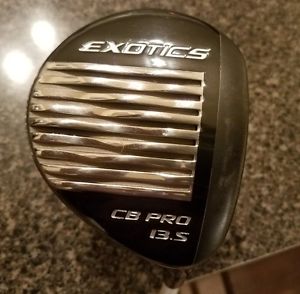 *Tour Edge Exotics CB PRO 13.5* STRONG 3 Fairway Wood Stiff Speeder 661 Demo RH*