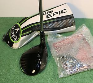 "NEW" 2017 RH Callaway GBB/EPIC #5 18.0 Adjustable Fairway HZRDUS 65g 6.0 S w/HC