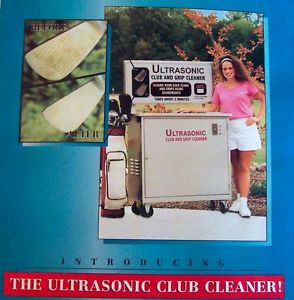 TWO ULTRASONIC GOLF CLUB CLEANING MACHINES-FOR INCOME PRODUCING & FUND RAISING