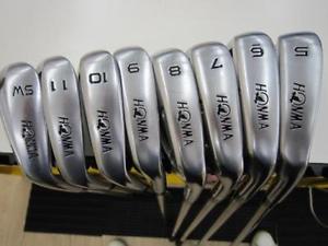 2013 HONMA Tour World TW717P VIZARD 8pc R-flex IRONS SET Golf Clubs