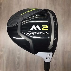 "USED" TAYLORMADE M2 15 DEGREE 3 WOOD + REGULAR REAX 55 SHAFT + HEADCOVER