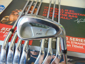 "Nice" Taylor Made RAC LT Irons 3-PW R-330 Steel