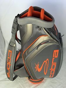 * NEW * COBRA ORANGE/GREY | TOUR BAG | STAFF BAG | MATCHING COVER | STRIPE MARK