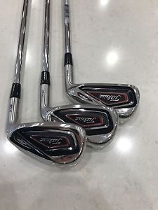 3 Titleist 716 AP1 irons: 6I, 8I & PW, steel XP90 R300 medium, only hit once