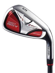 Maruman Golf Verity Red-V Irons,  Set of 8 (5-PW, AW, SW, RH, Graphite, Regular)
