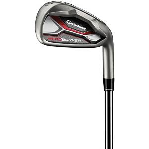 TaylorMade AeroBurner Irons, Right Hand, Graphite, Ladies, 34.25-Inch, 49-Degree
