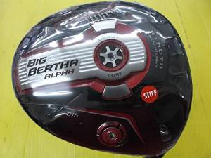 Callaway BIG BERTHA ALPHA 815 1W 9 Stiff Golf Club
