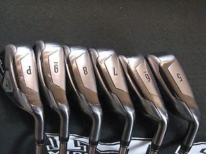 2015 CALLAWAY BIG BERTHA IRONS 5-PW RH UST MAMIYA RECOIL 460 F4 GRAPHITE S FLEX