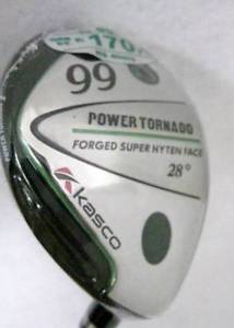 [UNUSED] KASCO GOLF JAPAN POWER TORNADO 7 TYPE-U UTILITY ELASTER-U4600 #99 28° R