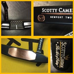 **SOLE STAMP** Scotty Cameron Tei3 Teryllium Sole Newport 2 Putter*ALL ORIGINAL*