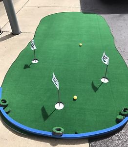 Big Moss Golf General 6' x 12'. 3Cup Putting & Chipping Green Factory 2nd New!!