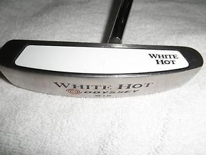 (MINT) 0DYSSEY WHITE HOT MID LENGTH CENTER SHAFTED PUTTER (42 INCHES)