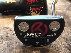 2017 Scotty Cameron Gallery Putter Futura 5MB Black TOUR Putter W Headcover