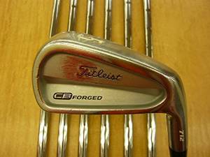 Titleist CB 712 US IronSet Stiff Golf Club