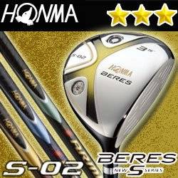 HONMA GOLF JAPAN BERES S-02 FAIRWAY WOOD #7W ARMRQ6 49 3 STARS REGULAR