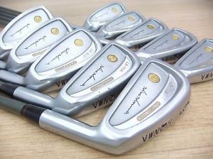 GOLD 4 stars HONMA Golf Iron LB-708 H&F GP SUPER FERRITE CARBON LIGHT 4 Flex-S2