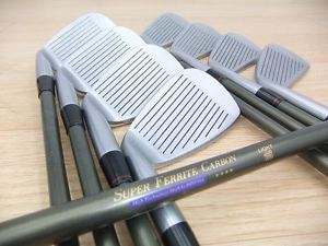 GOLD 4 stars HONMA Golf Iron USED LB-708 H&F GP SUPER FERRITE CARBON LIGHT 4S