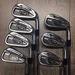 "USED" TAYLORMADE PSI 4-PW IRONS / UPGRADE KBS TOUR REGULAR SHAFTS / 1" LONGER