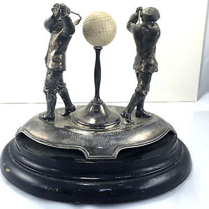 1929 Mexico Golf Assoc. R W Young Trophy Dunlop, Golf, Golfer, Golfing