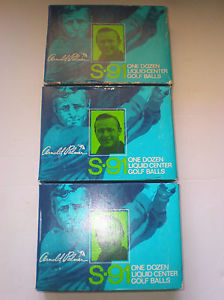 3 Dozen (36) NIB Arnold Palmer Signature Vintage Liquid Center Golf Balls 1963