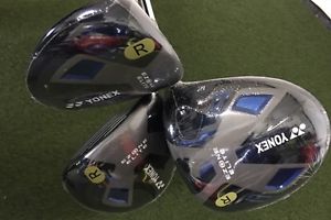 Yonex Ezone Elite Mens Driver, 3w, 5w Bundle RH Reg Flex