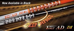 -NEW- GRAPHITE DESIGN TOUR AD "Black" DI-5 STIFF FLEX SHAFT .335 -Uncut 46"-