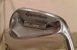 ***Brand New 2017 TaylorMade P770 Iron Set 4-AW Steel Stiff Flex*** MINT!!