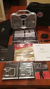 accusport vector pro launch monitor auto adjusting lenses with bag