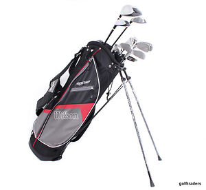 2016 WILSON PROSTAFF HDX MEN'S GOLF PACKAGE SET - NEW +1" LONGER #D5243