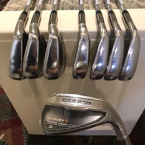 *Brand New* Cobra King F6 4-PW, GW Iron Set Regular  Steel