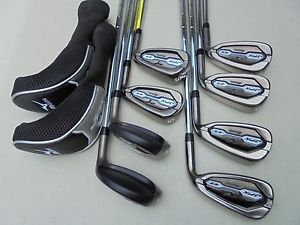 2016 Mizuno JPX EZ Hybrid Combo Iron Set Golf Club 3-P Right Hand Steel KBS Shaf