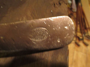 Antique Wood shaft BGI Brass putter Circa 1900 RARE