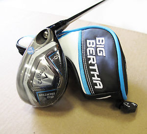 2015 Callaway Big Bertha Women Hybrid 6H - 28* Graphite F1 Lady Flex