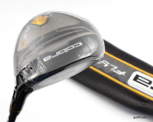 2015 COBRA FLY-Z BLACK 5-7 WOOD GRAPHITE REGULAR + TOOL + COVER - NEW #C4443